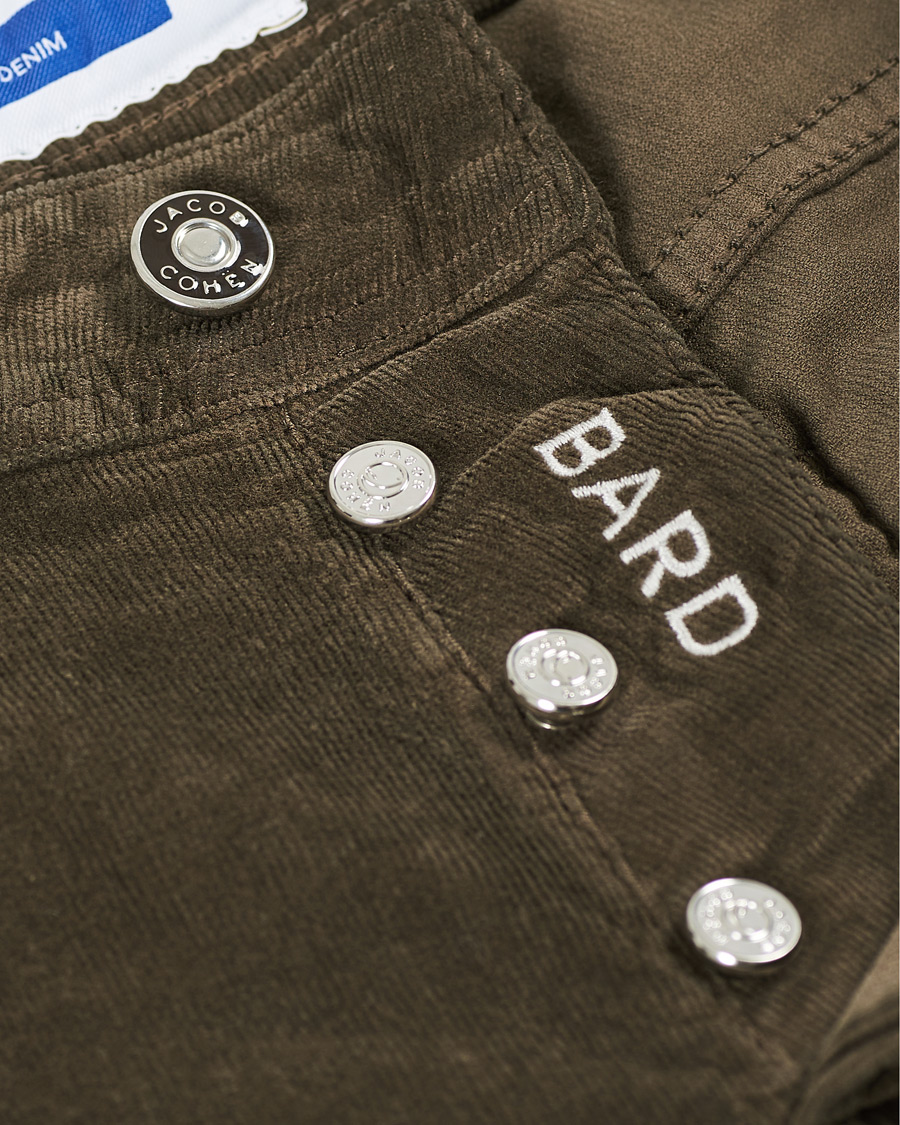 Herre | Bukser | Jacob Cohën | 688 Bard 5-Pocket Corduroy Trousers Brown