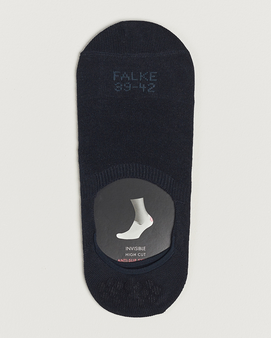 Herre | Undertøj | Falke | Casual High Cut Sneaker Socks Dark Navy