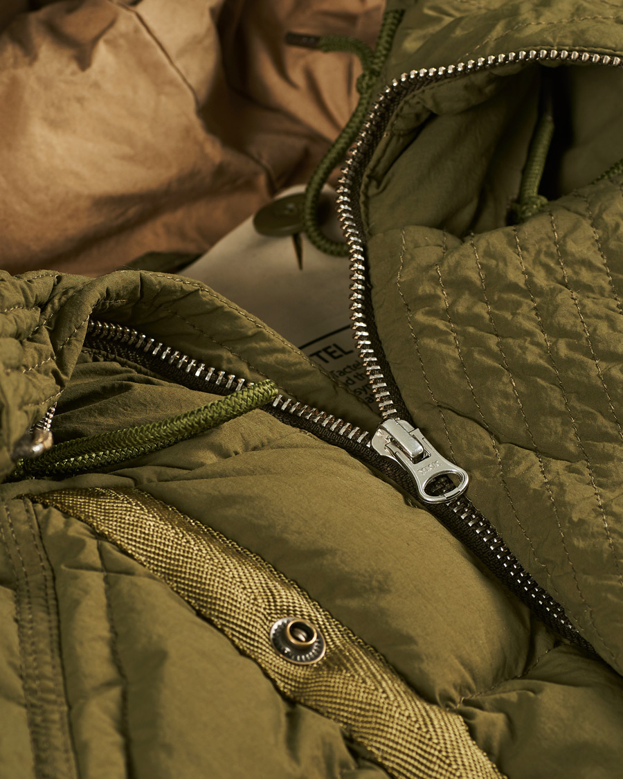 Herre | Jakker | Ten c | Deck Garment Dyed Down Parka Olive
