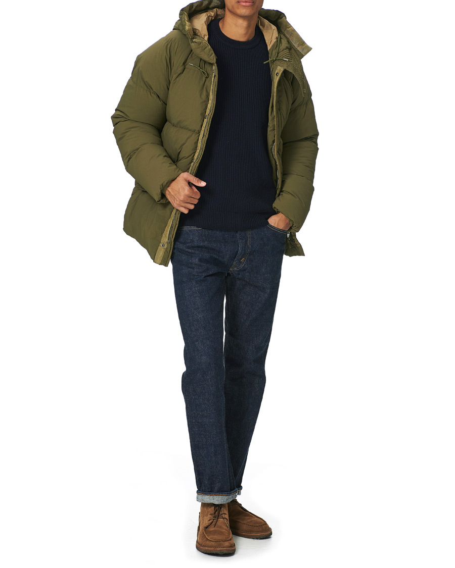 Herre | Jakker | Ten c | Artic Garment Dyed Down Jacket Olive