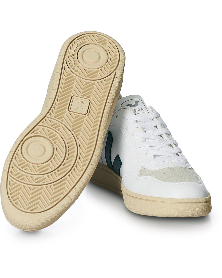 Herre | Veja V-10 Leather Butter Sole Sneaker White Brittany | Veja | V-10 Leather Butter Sole Sneaker White Brittany