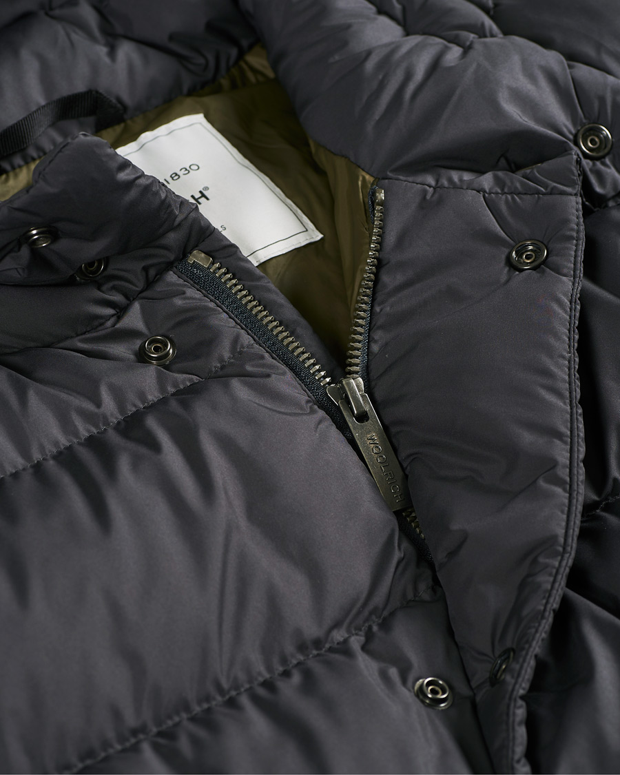 Herre | Jakker | Woolrich | Sierra Hooded Puffer Jacket Phantom