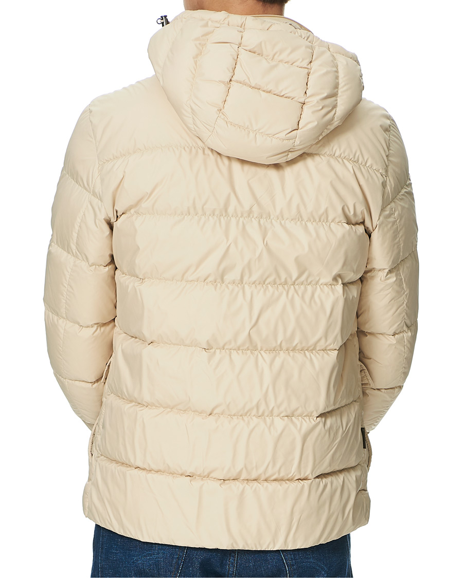 Herre | Jakker | Woolrich | Sierra Hooded Puffer Jacket Oat