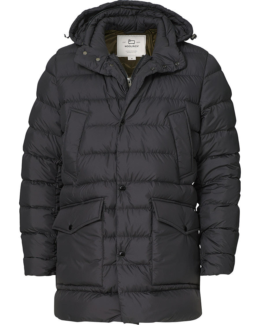 Herre | Jakker | Woolrich | Sierra Detachable Hood Parka Phantom