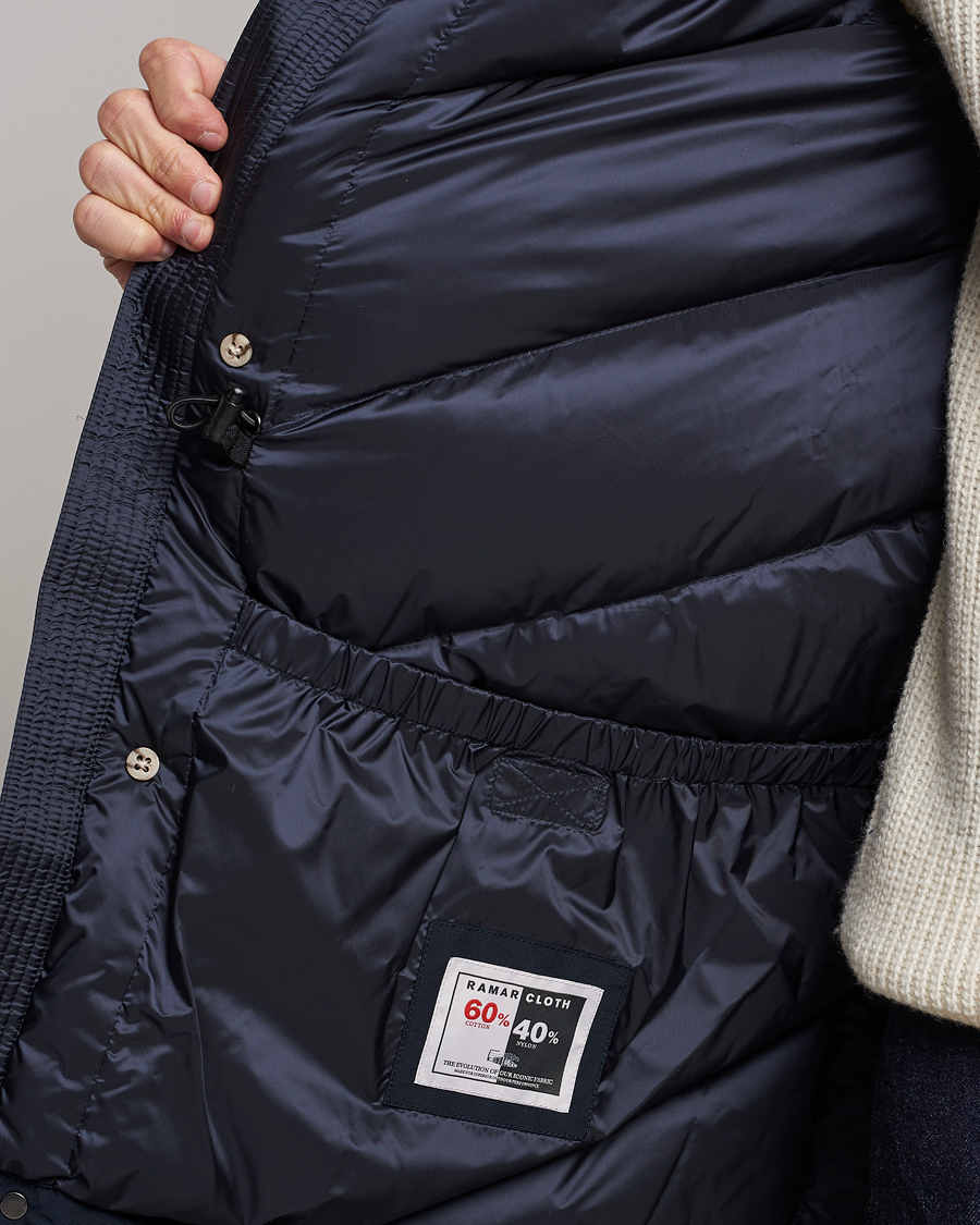 Herre | Jakker | Woolrich | Arctic Parka No Fur Melton Blue