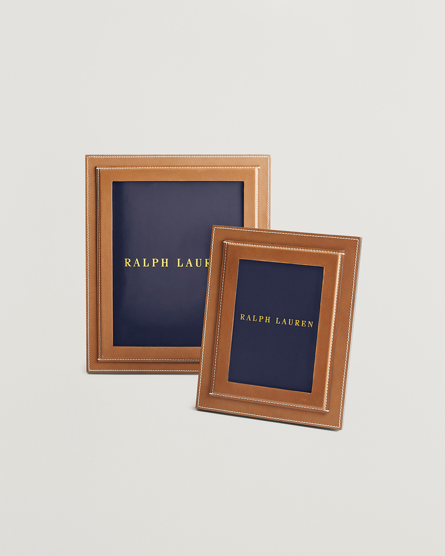 Herre | | Ralph Lauren Home | Brennan 8x10 Photo Frame Saddle