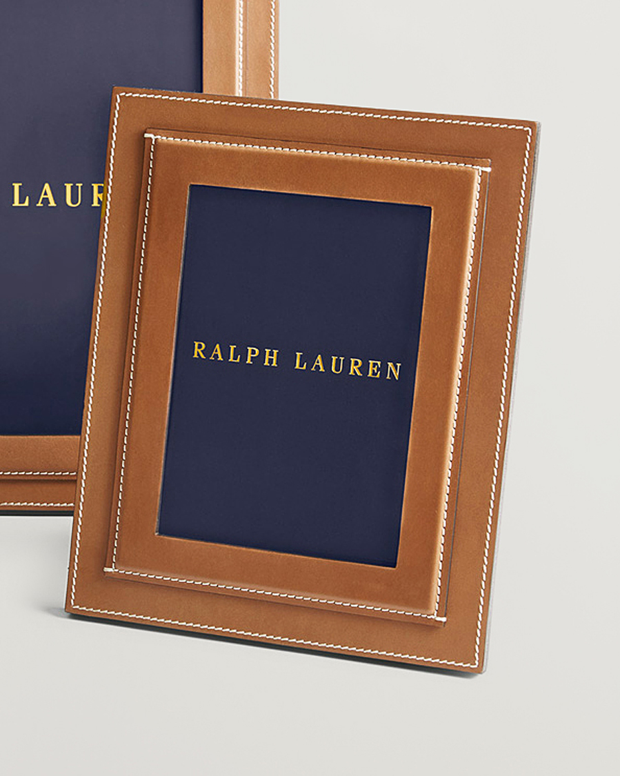 Herre | | Ralph Lauren Home | Brennan 8x10 Photo Frame Saddle
