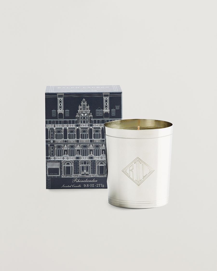 Herre | Ralph Lauren Home Rhinelander Flagship Single Wick Candle Silver | Ralph Lauren Home | Rhinelander Flagship Single Wick Candle Silver