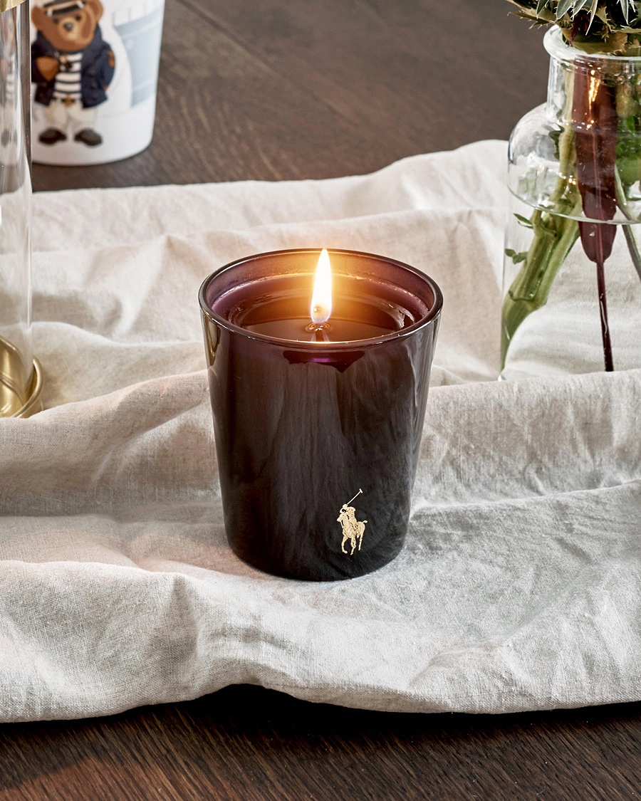 Herre | Ralph Lauren Home Round Hill Single Wick Candle Navy/Gold | Ralph Lauren Home | Round Hill Single Wick Candle Navy/Gold