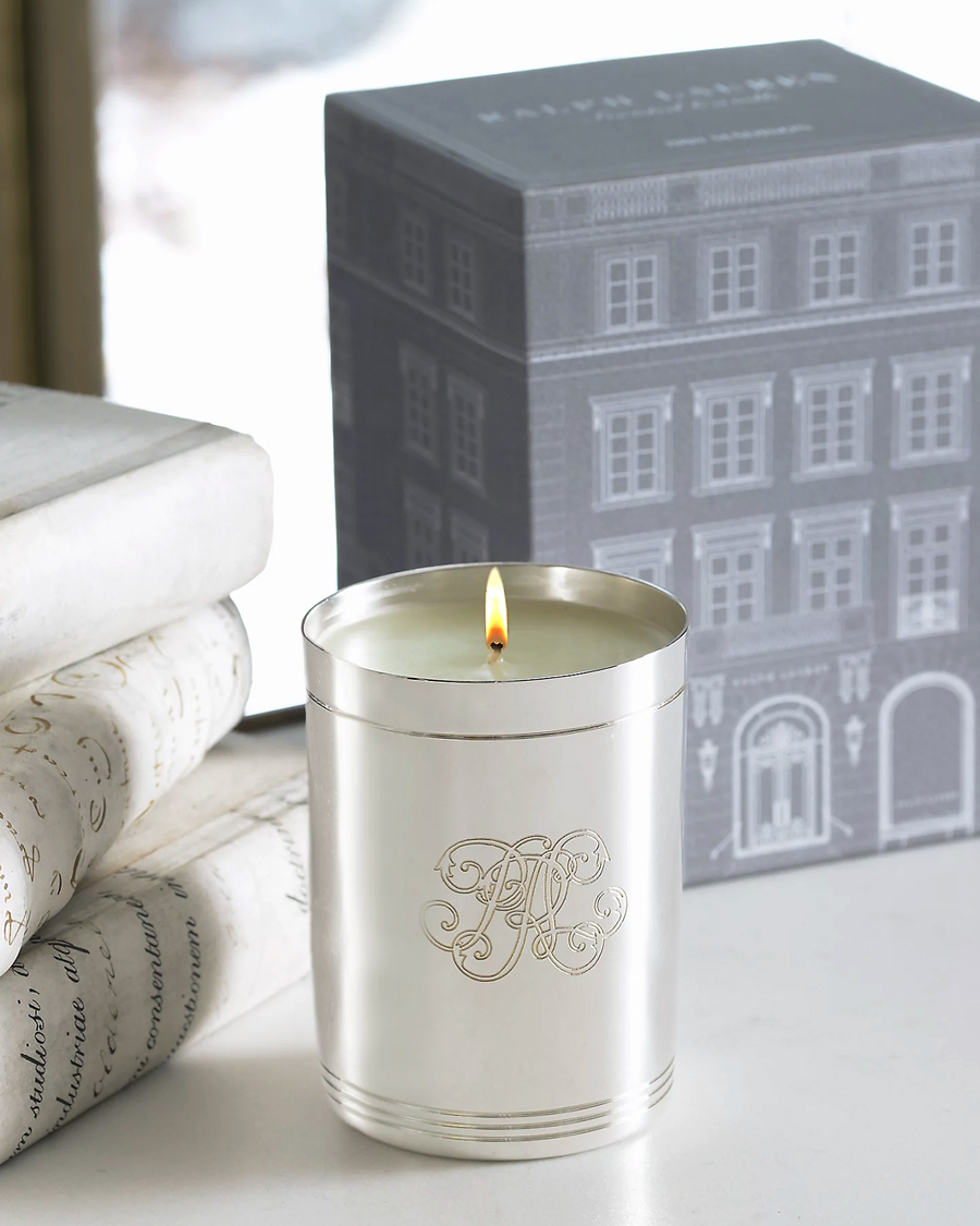 Herre | Duftlys | Ralph Lauren Home | 888 Madison Flagship Single Wick Candle Silver