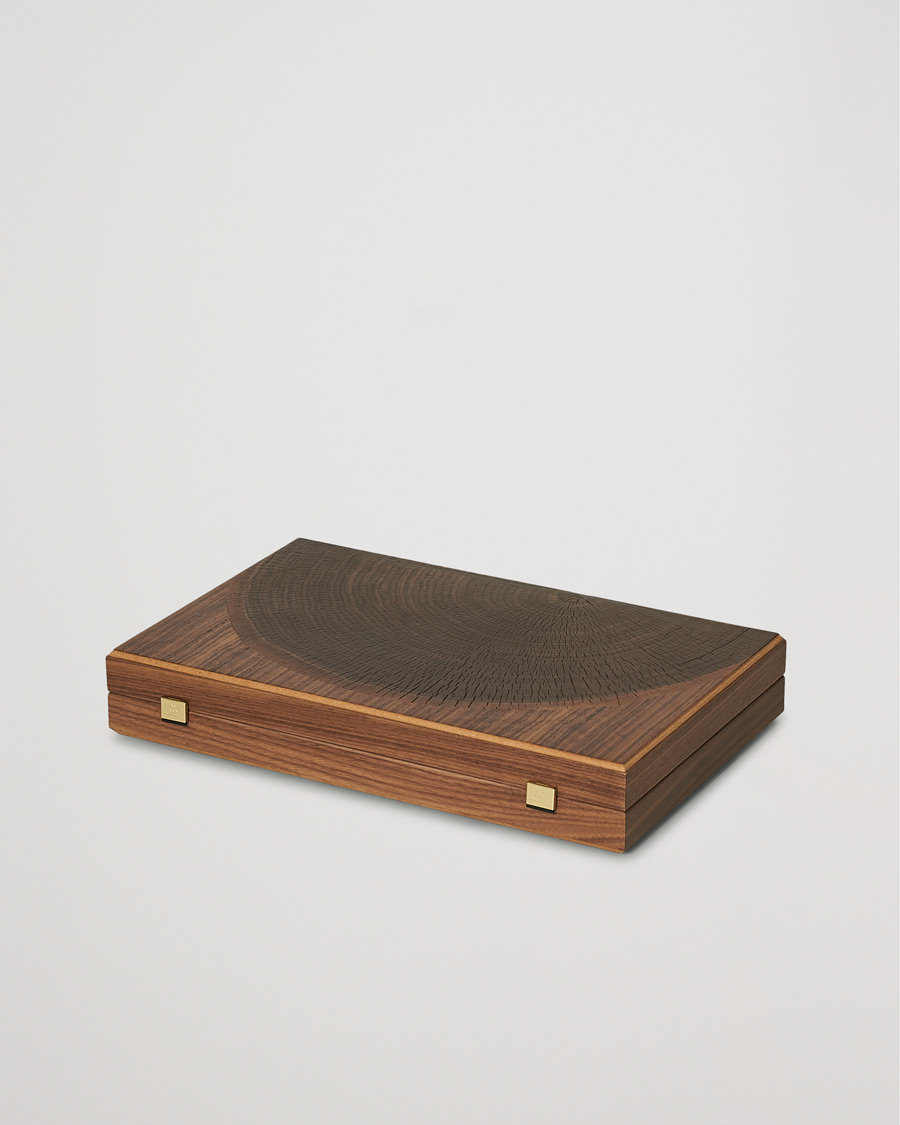 Herr |  | Manopoulos | Walnut Natural Tree Large Backgammon