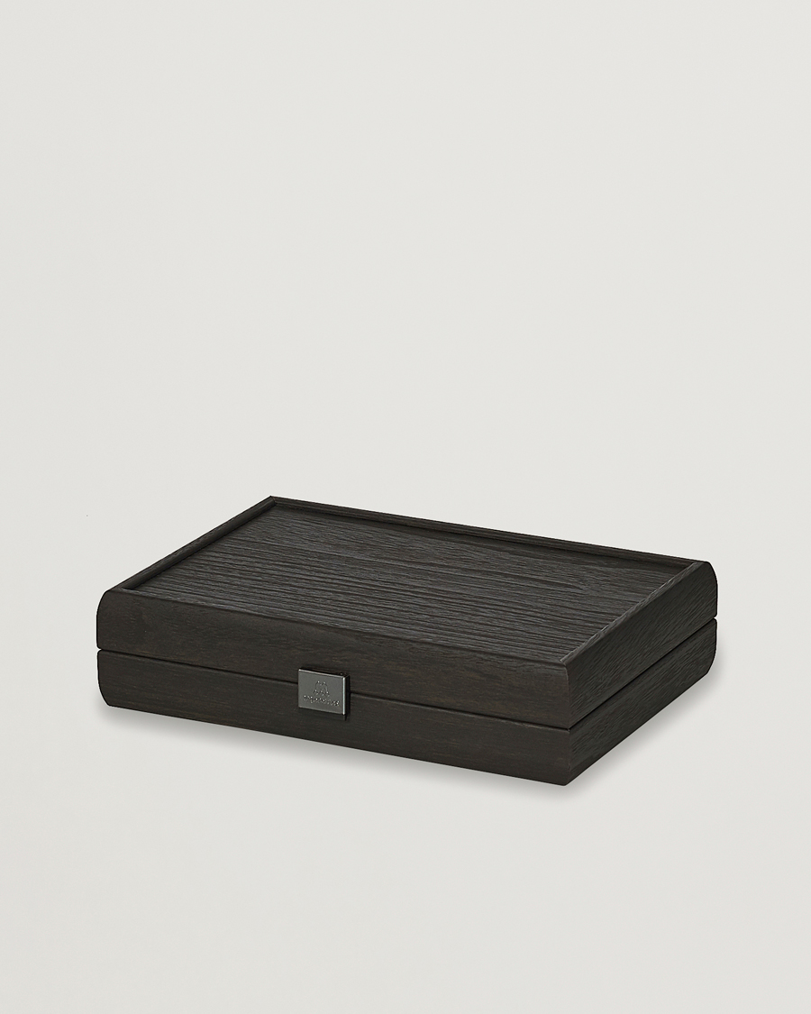 Herre | Til hygge i hjemmet | Manopoulos | Wooden Card Case Black