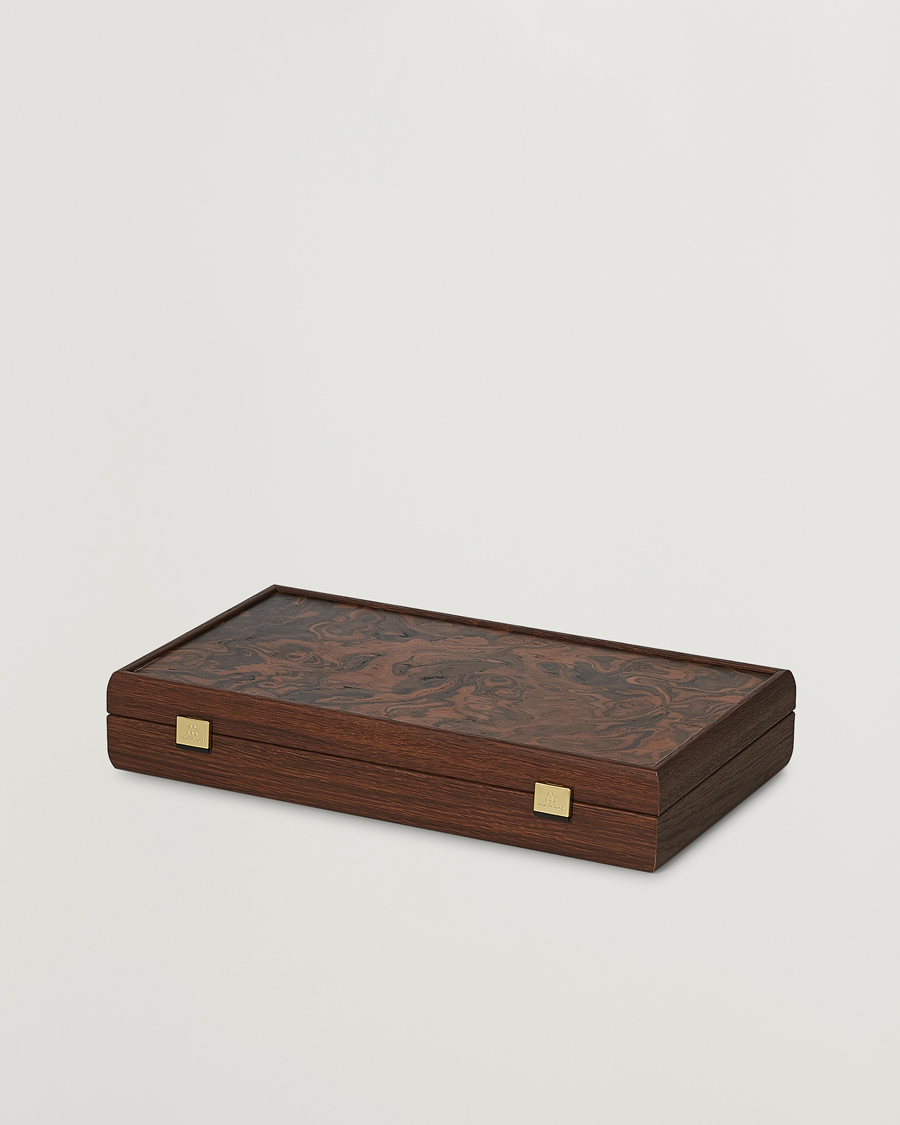 Herre | Til manden som har alt | Manopoulos | Walnut Burl Poker Case