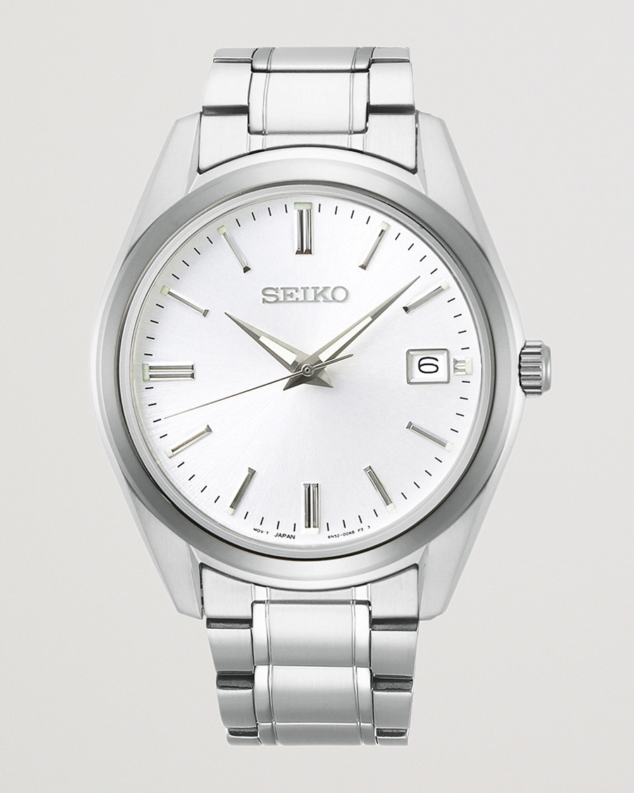 Herre |  | Seiko | Sapphire 40mm Steel Silver Dial