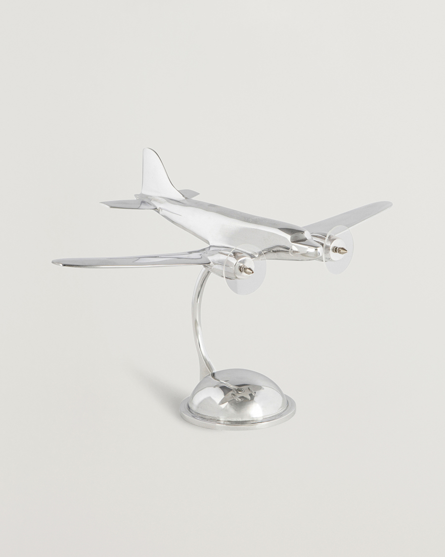Herre | Dekoration | Authentic Models | Desktop DC-3 Airplane Silver