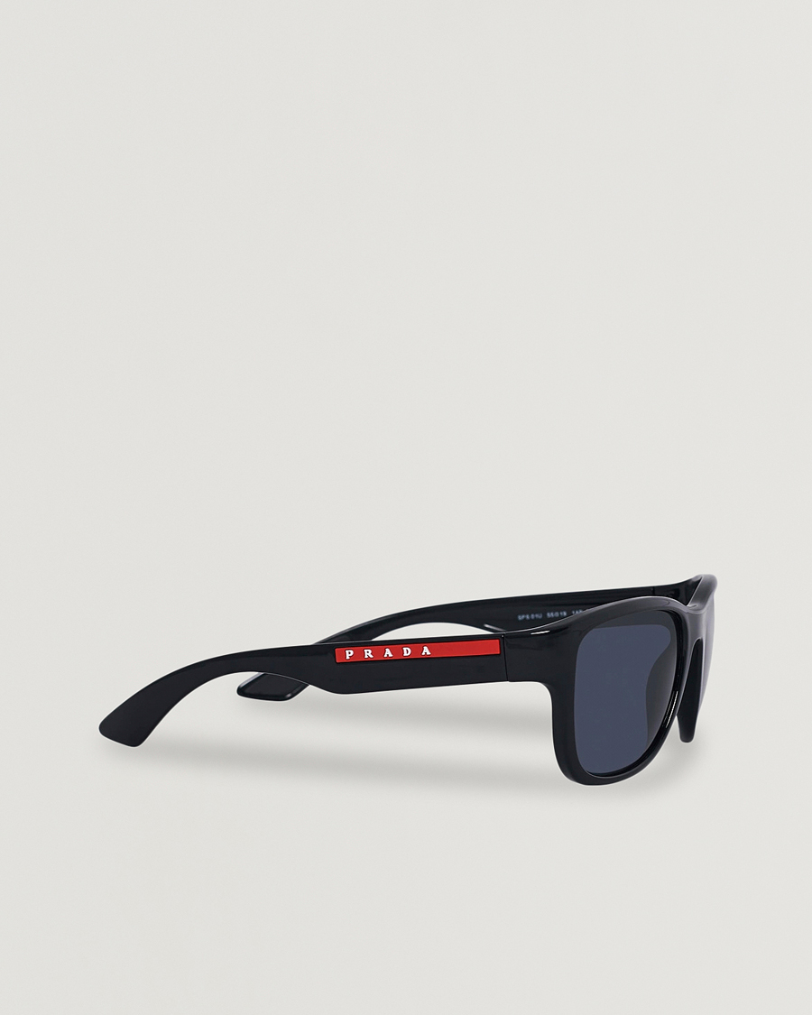 Prada Rossa 01US Polarized Sunglasses Black -