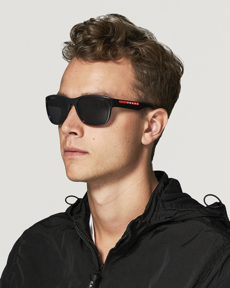 Herre | Sport | Prada Linea Rossa | 0PS 01US Polarized Sunglasses Black