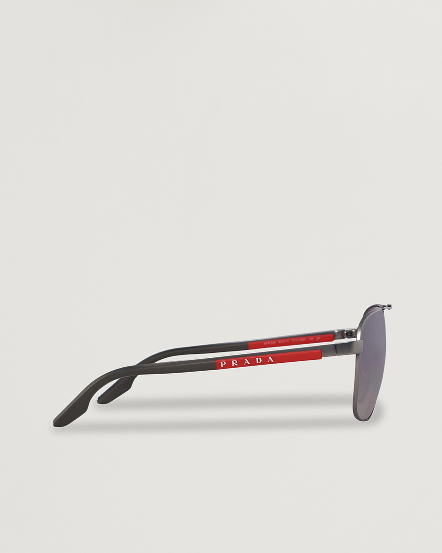 Herre | Prada Linea Rossa 0PS 53XS Sunglasses Silver | Prada Linea Rossa | 0PS 53XS Sunglasses Silver
