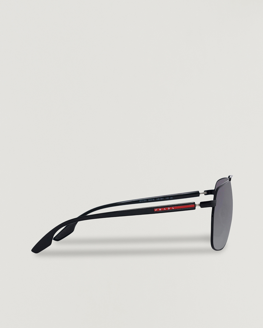 Herre | Prada Linea Rossa 0PS 55VS Sunglasses Black | Prada Linea Rossa | 0PS 55VS Sunglasses Black