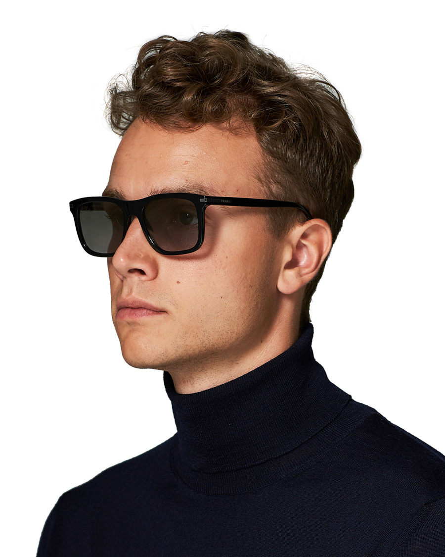 Herre | Prada Eyewear 0PR 18WS Sunglasses Black | Prada Eyewear | 0PR 18WS Sunglasses Black