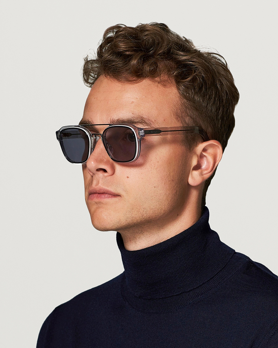 Herre | Prada Eyewear 0PR 07WS Sunglasses Clear | Prada Eyewear | 0PR 07WS Sunglasses Clear
