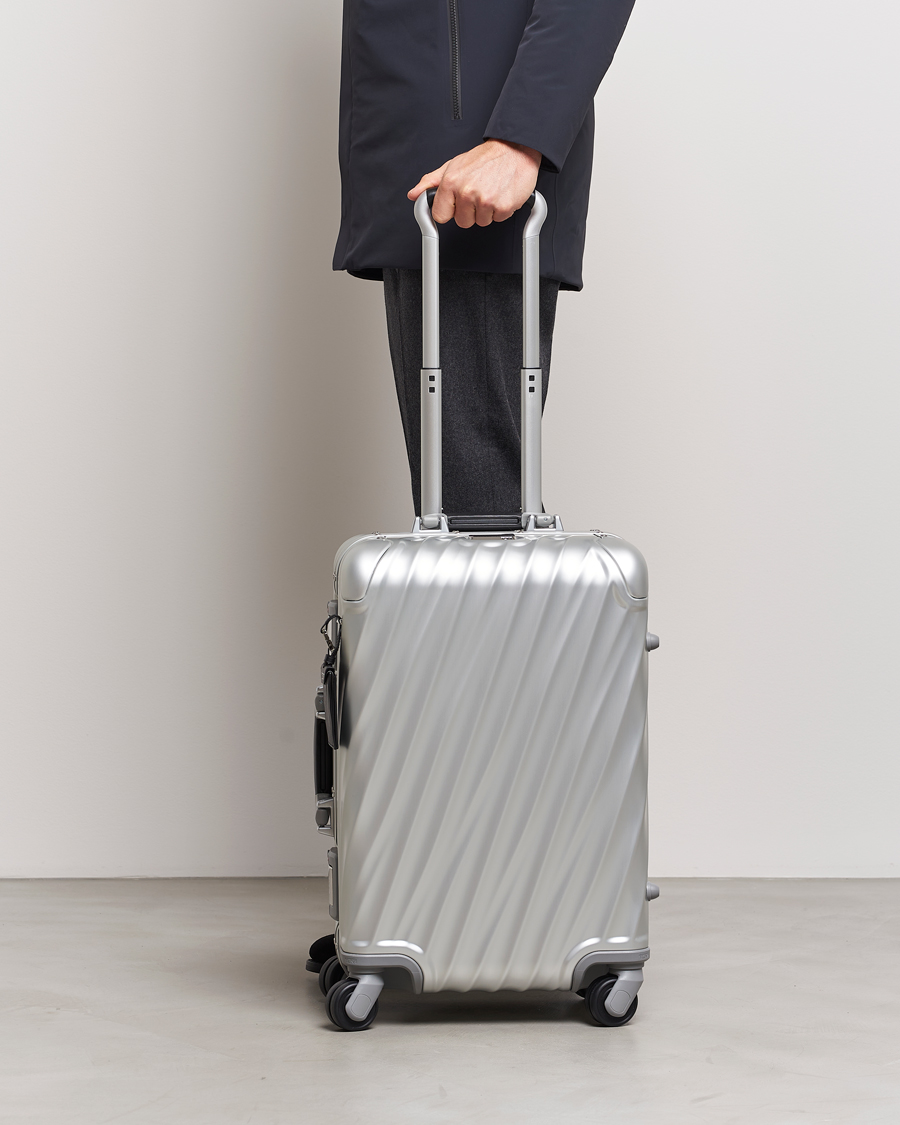 Herre | Kufferter | TUMI | International Carry-on Aluminum Trolley Silver