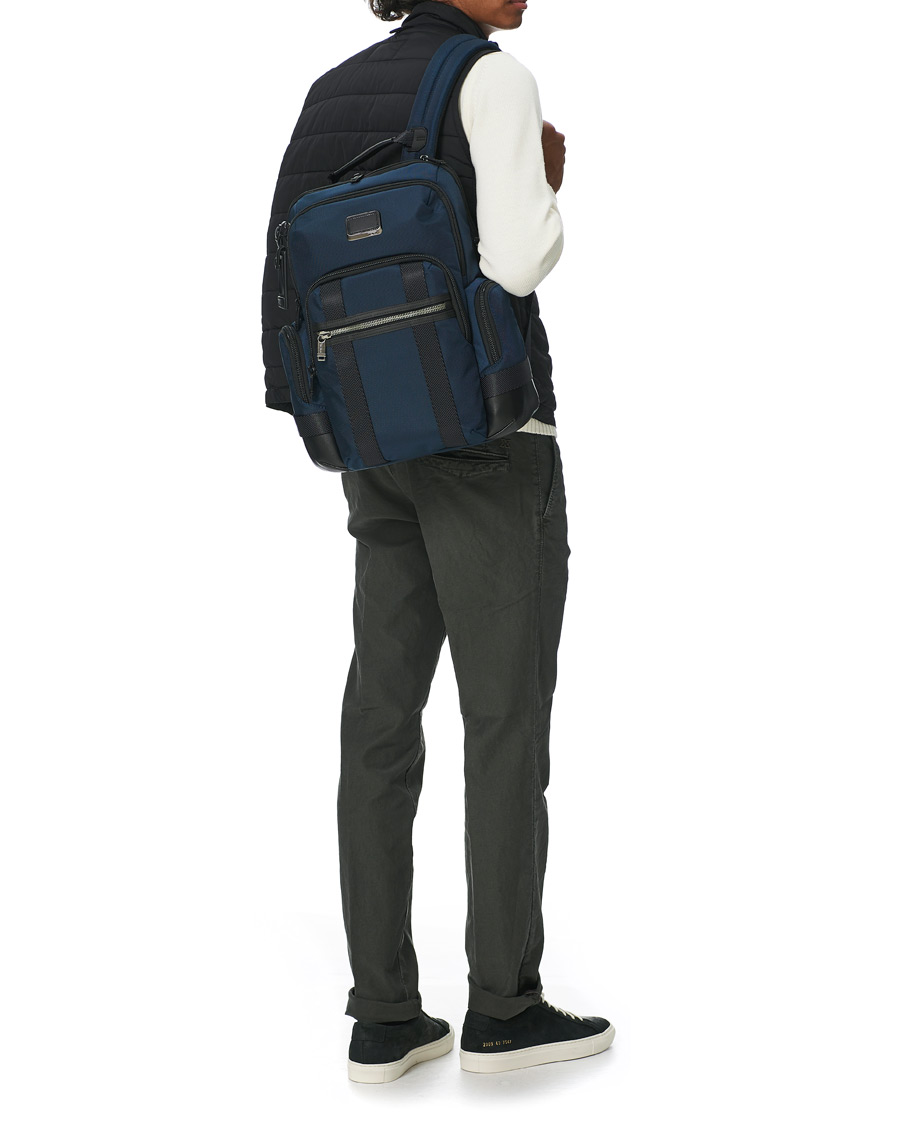 Herre | TUMI Alpha Bravo Nathan Backpack Navy | TUMI | Alpha Bravo Nathan Backpack Navy