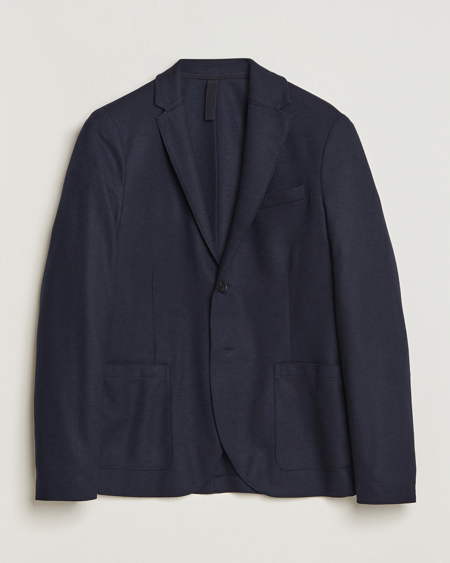 Herre | Blazere & jakker | Harris Wharf London | Two Button Vented Superfine Merino Blazer Navy