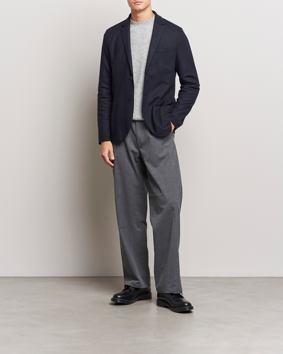 Herre | Blazere & jakker | Harris Wharf London | Two Button Vented Superfine Merino Blazer Navy