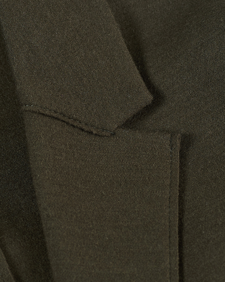 Herre | Blazere & jakker | Harris Wharf London | Two Button Vented Superfine Merino Blazer Moss Green
