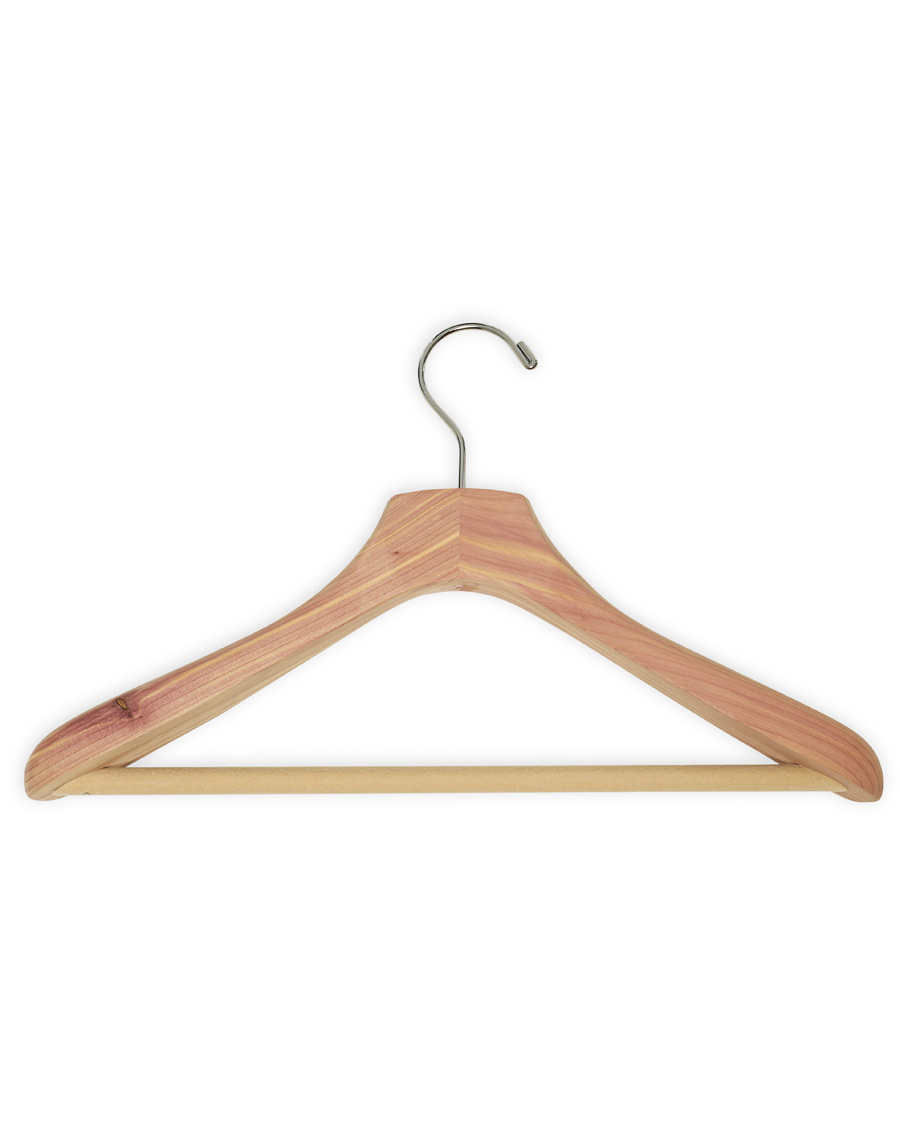 Herre | Care with Carl 2-Pack Cedar Wood Suit Hanger | Care with Carl | 2-Pack Cedar Wood Suit Hanger