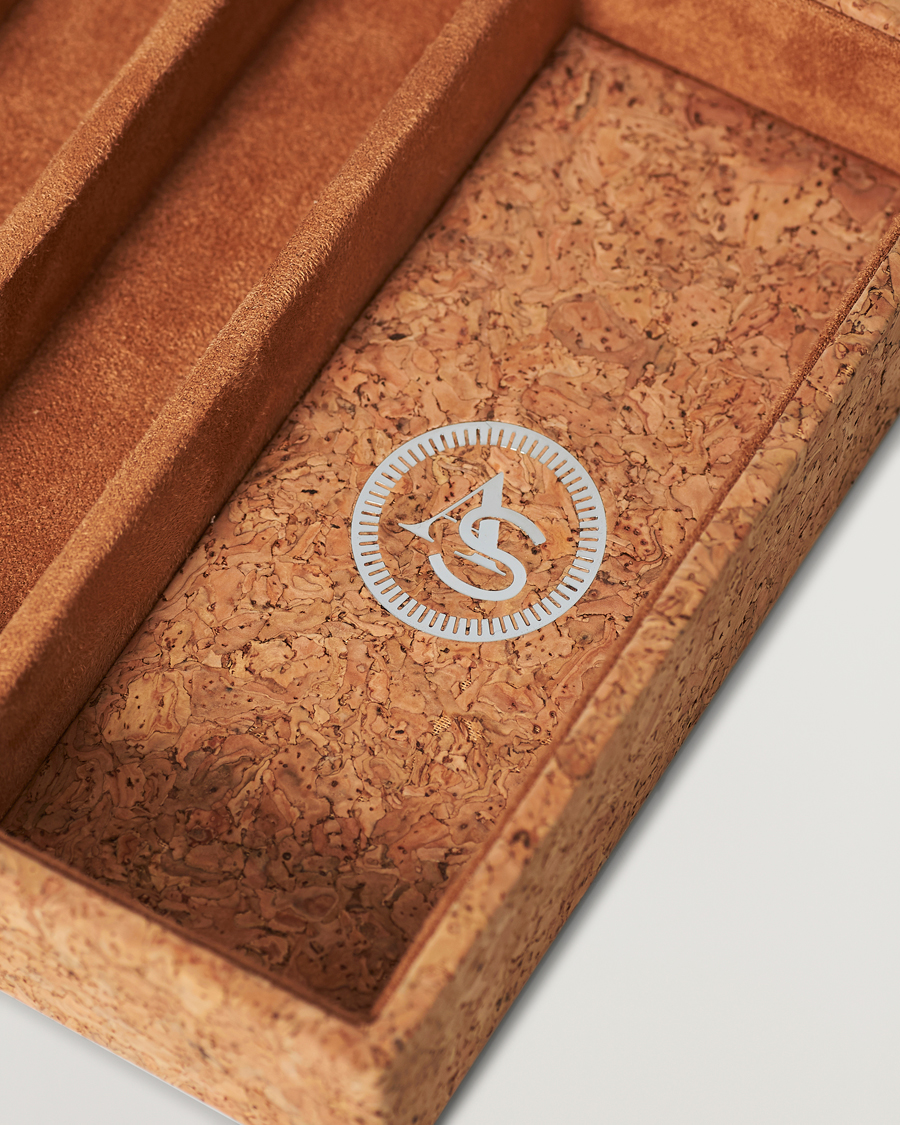 Herre | WOLF Analog/Shift 1976 Watch Tray Cork | WOLF | Analog/Shift 1976 Watch Tray Cork