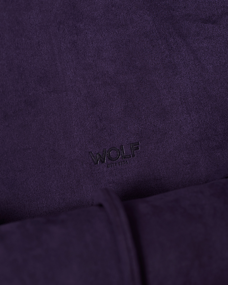 Herre | Ure- & smykkeæsker | WOLF | Blake Triple Watch Roll Black/Purple