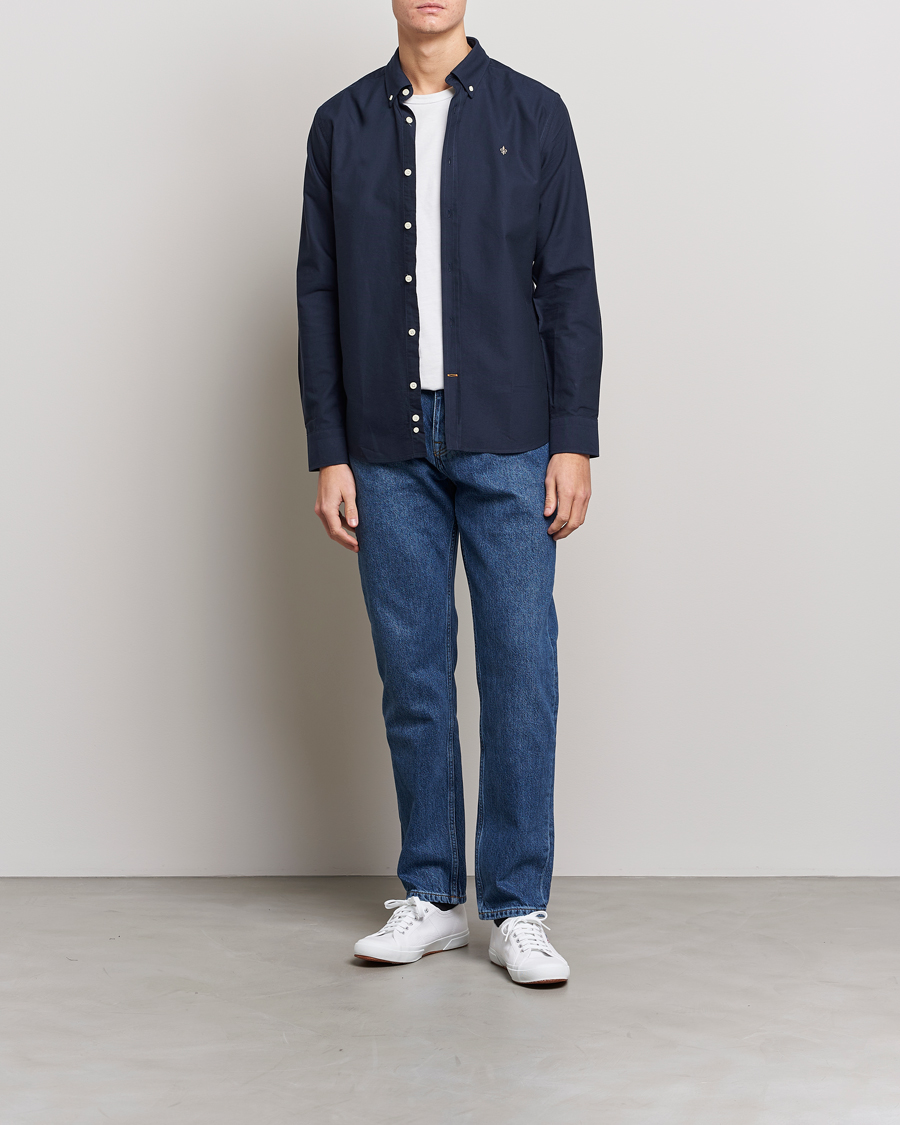 Herre | Skjorter | Morris | Douglas Oxford Shirt Navy
