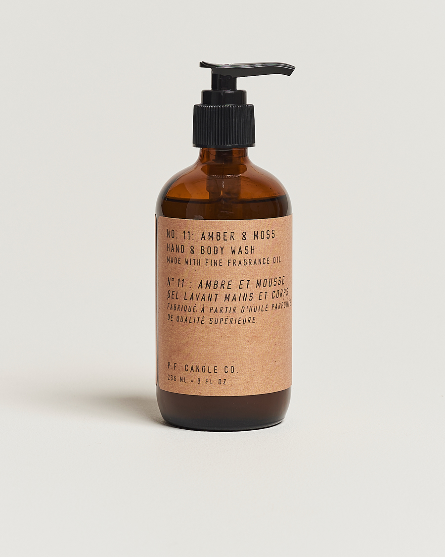 Herre | P.F. Candle Co. Hand & Body Wash No. 11 Amber & Moss 236ml | P.F. Candle Co. | Hand & Body Wash No. 11 Amber & Moss 236ml