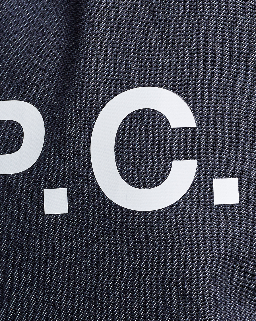 Herre | A.P.C. Laure Tote Bag Indigo | A.P.C. | Laure Tote Bag Indigo