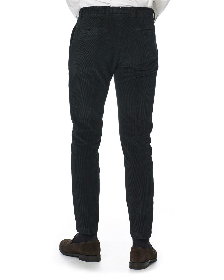 Herre | Bukser | Briglia 1949 | Slim Fit Corduroy Trousers Black