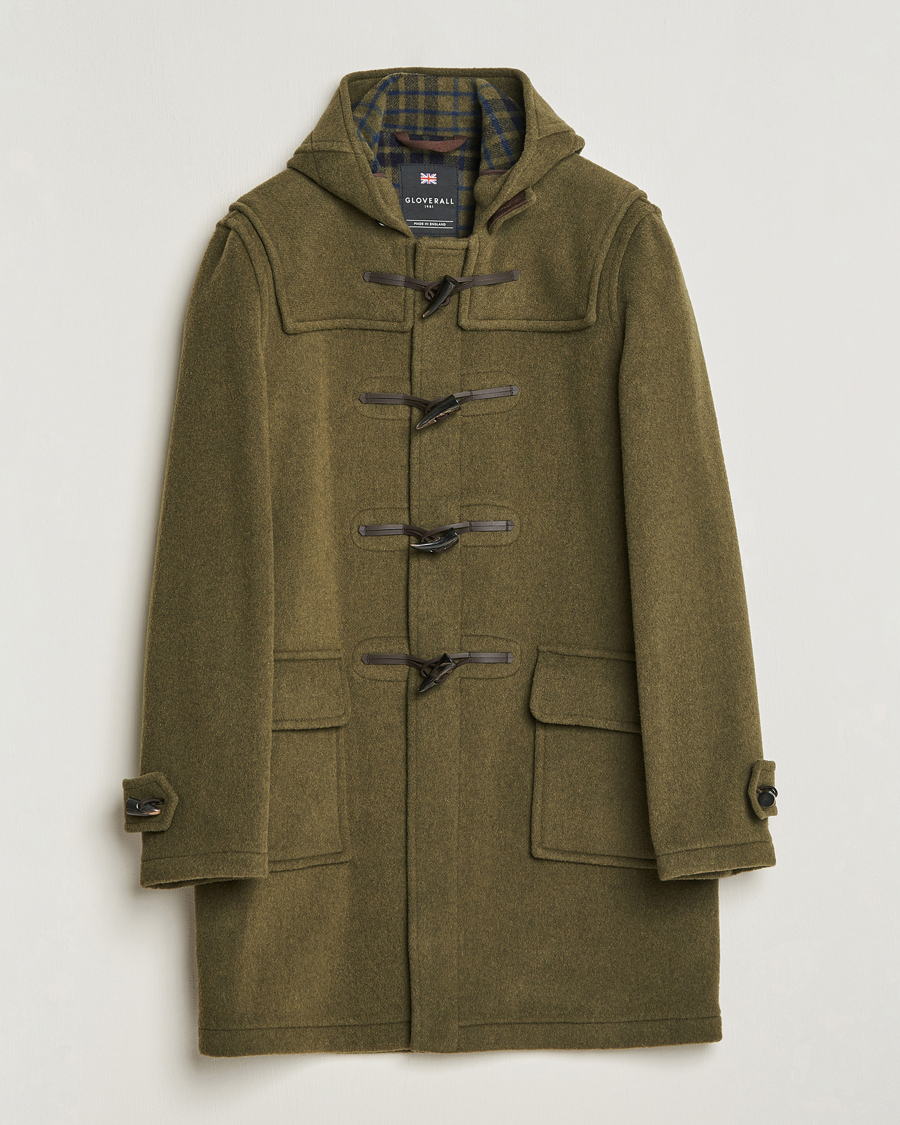 Herre | Gloverall | Gloverall | Morris Duffle Coat Loden/Check