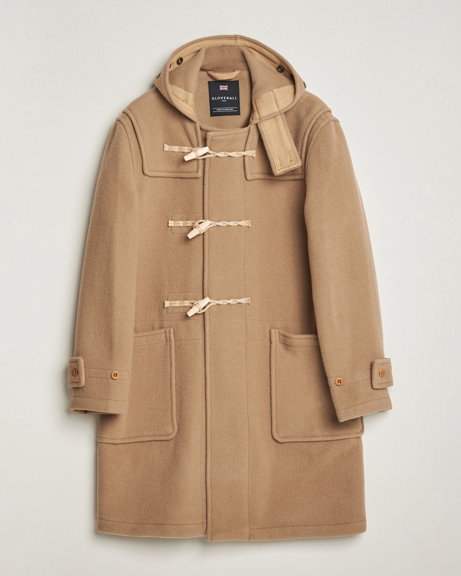 Herre | Jakker | Gloverall | 575 Monty Original Duffle Coat Camel