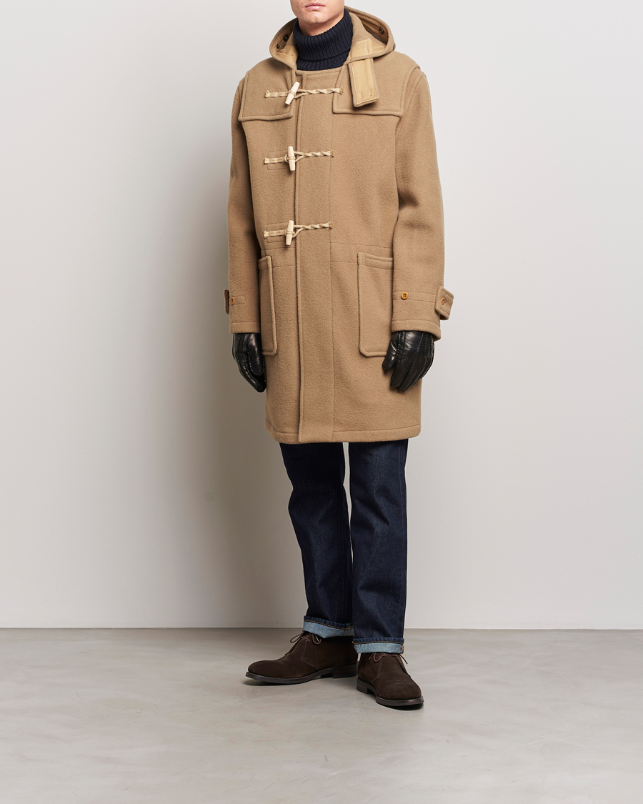 Herre | Jakker | Gloverall | 575 Monty Original Duffle Coat Camel