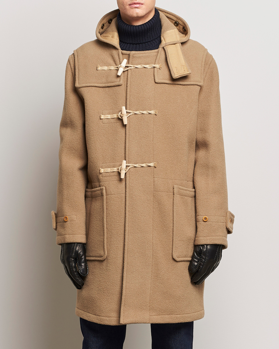 Herre | Jakker | Gloverall | 575 Monty Original Duffle Coat Camel