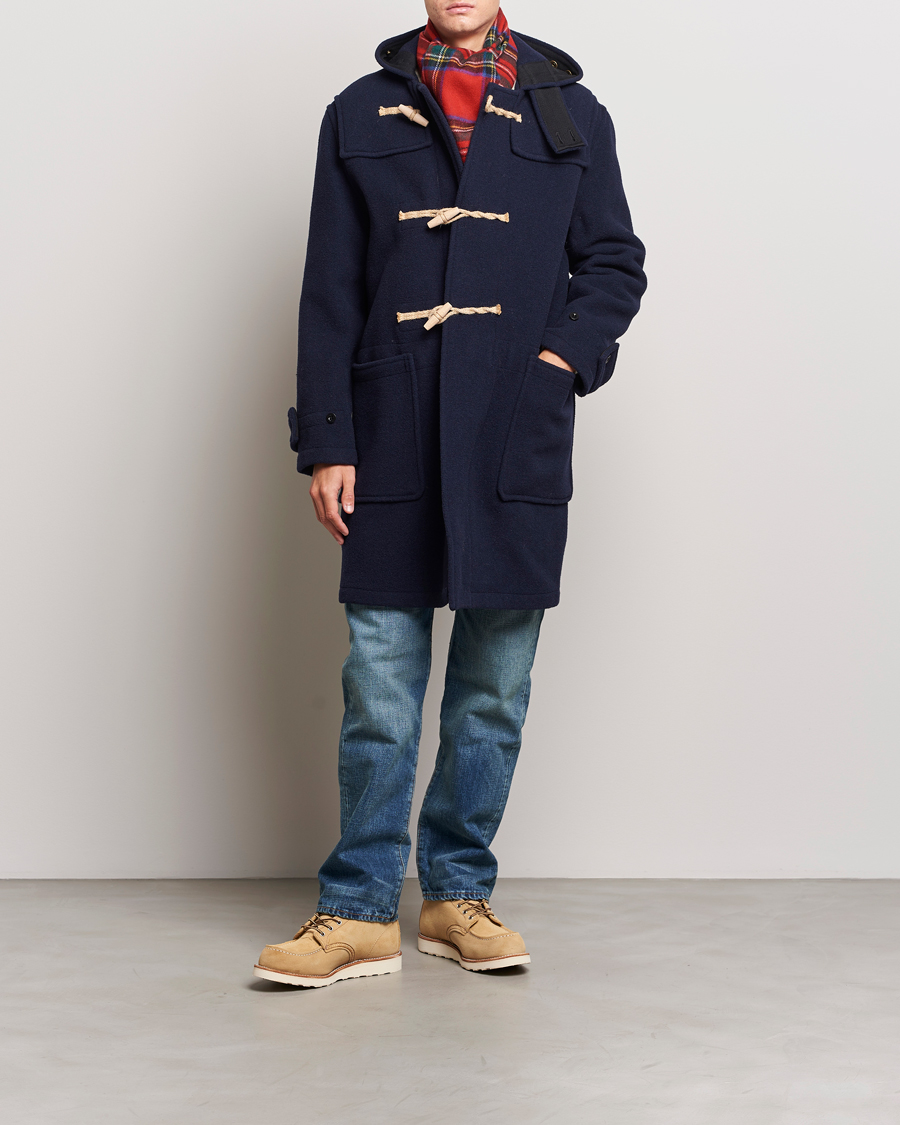 Herre | Jakker | Gloverall | 575 Monty Original Duffle Coat Navy