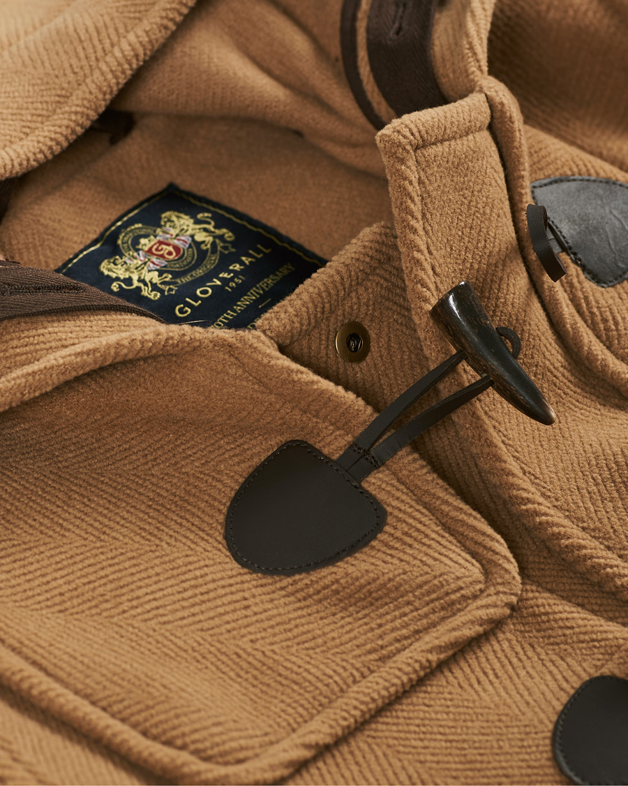 Herre | Jakker | Gloverall | Anniversary Heavyweight Herringbone Morris Duffle Camel
