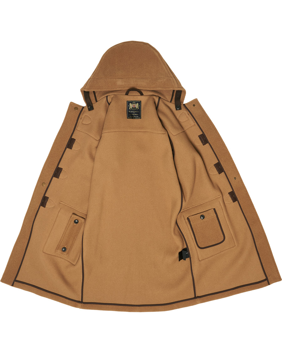 Herre | Jakker | Gloverall | Anniversary Heavyweight Herringbone Morris Duffle Camel