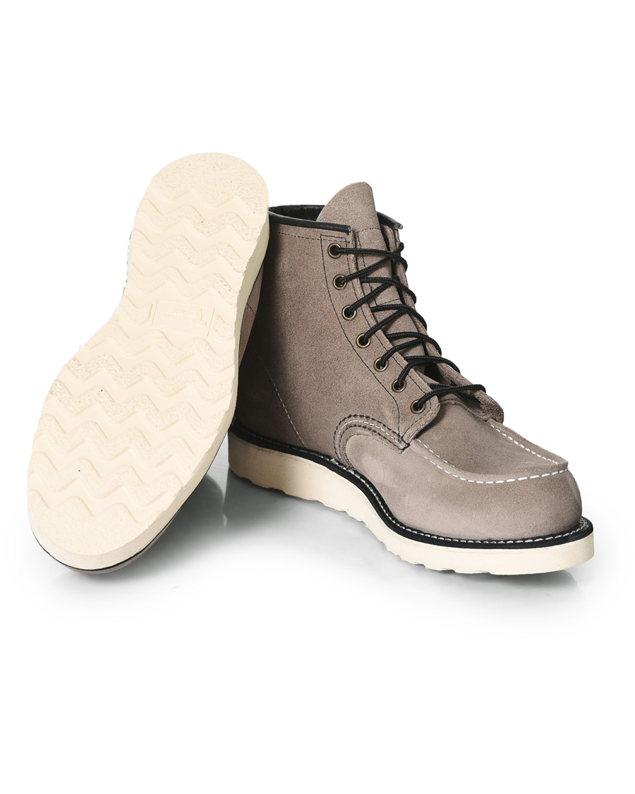 Herre | Red Wing Shoes Moc Toe Boot Slate Muleskinner Leather | Red Wing Shoes | Moc Toe Boot Slate Muleskinner Leather