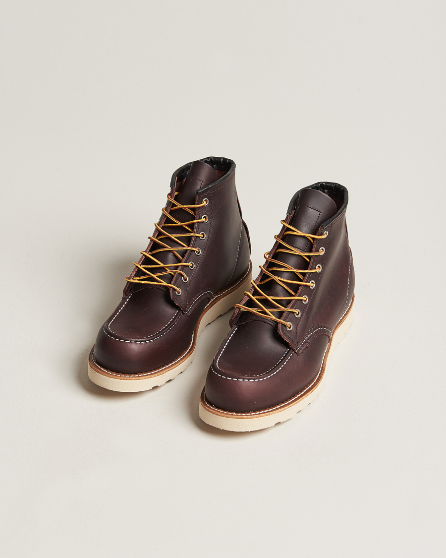 Herre | Snørestøvler | Red Wing Shoes | Moc Toe Boot Black Cherry Excalibur Leather