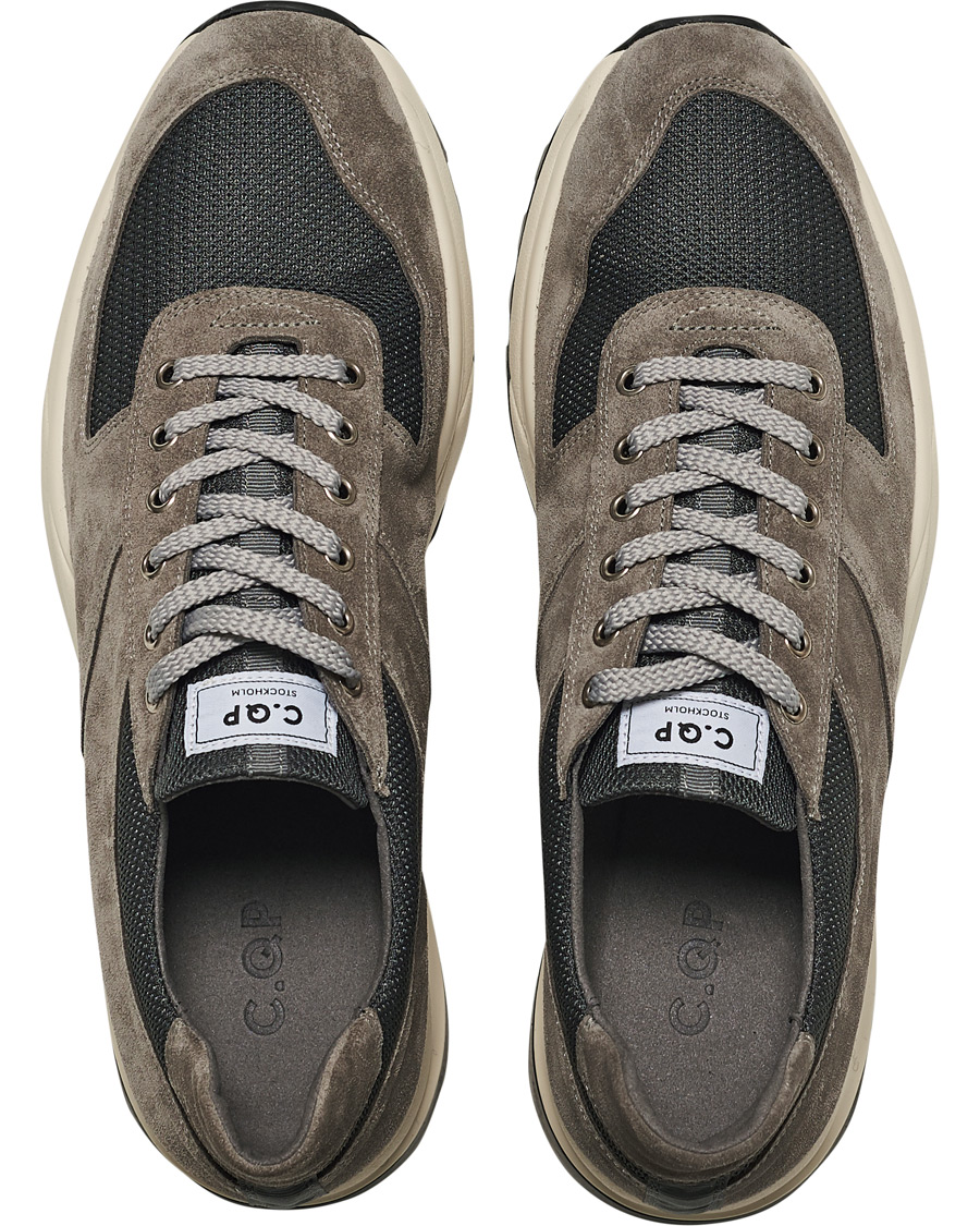 Herre | C.QP Stride Suede/Nylon Runner Granit | CQP | C.QP Stride Suede/Nylon Runner Granit