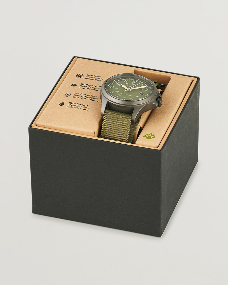 Herre | Timex Field Post Solar Watch 41mm Green Dial | Timex | Field Post Solar Watch 41mm Green Dial