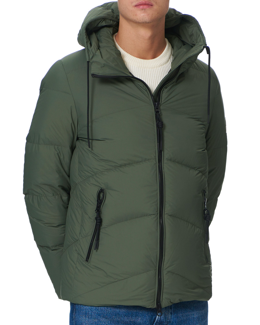 Herre | Jakker | Holubar | M126 New Mustang Hooded Jacket Forest