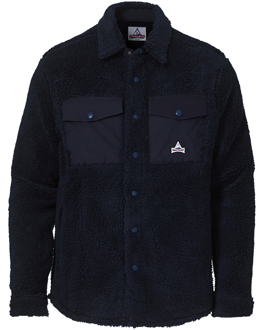 Herre | Skjorter | Holubar | M155 Fleece Overshirt Dark Blue